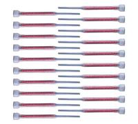 P P Rebar Adhesive Nozzle - 20 Mixing Tube, Anchoring Agent Applicator | Even Mixing Design, Construction Accessory for Rebar Bonding