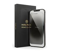 P PATEL PICKS privacy Tempered Glass Compatible with iPhone17 Pro Max / 16 Pro Max - 9H High-Aluminium Glass, Advanced Anti-Spy Filter, Military-Grade Durability, Ultra-Clear HD, Easy Align Tray