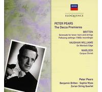 P.Pears;S.Wyss;B.Britten;Zorian String Quartet - Peter Pears - The Decca Premieres