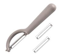 P-Peeler for Tupper with 2 Replacement Blades, P-Peeler Left-Handed for Tupperware Spare Parts, Potato Peeler for Asparagus Peeler, Replacement Blade for Vegetable Peeler, Paring Knife, Universal
