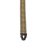 P Perri's Leathers Ltd. Guitar Strap (TWSPL-7059), Orange Cross, 58"