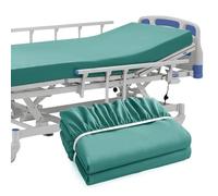 P Pothuiny 2 Pcs Hospital Bed Fitted Sheets Only, Teal 36"x80"+12" | Brushed Microfiber Soft Fabric Hospital Bed Sheets for Home & Hospital Care Beds with All-Around Elastic