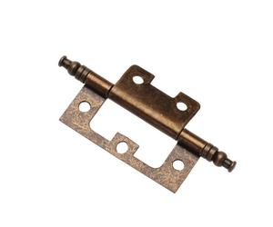 P Prettyia 10pcs Antique Bronze Flush Hinge with Finial for Drawer Cabinet Wardrobe Door