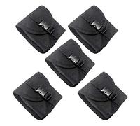 P Prettyia 5-Pack Spare Scuba Diving Weight Belt Pocket Pouch with Buckle - Strong & Durable