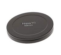 P Prettyia Camera Lens Filter Storage Cap Case Metal Protection Box Cover - 49mm