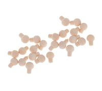 P Prettyia Lot of 24 Pieces 1/12 Miniature Dollhouse Vintage Fixtures Fittings Hardware Wooden Door Drawer Handles Dolls House Furniture Accessories