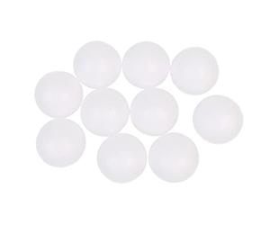 P Prettyia Pack of 100, 35mm Modelling Polystyrene Styrofoam Foam Ball Solid White Craft Balls Art Decoration Balls for Wedding Household School Projects DIY