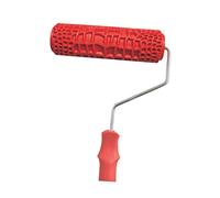 P Prettyia Patterned Paint Roller Brush Ragging Embossed Style Wall Decoration Tools Home Repair Mud Construction Tool Wall Art, EG324T_Snakeskin
