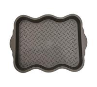 P Prettyia Shoe Drip Trays - Multipurpose Boot Tray for Rain Boots, Winter Boots, Wellington Boots - Indoor And Outdoor, F