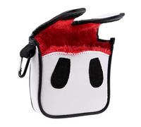 P Prettyia Waterproof PU Square Mallet Putter Cover Headcover Protector with Carabiner for Women Men, Red