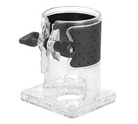 P Prettyia Woodworking Trimmer Router Clear Plastic Base Power Tool Protector Accessories Base for MakitaRT0701C for Wu 601 - F