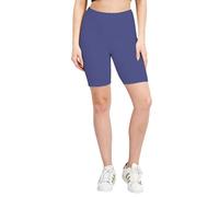 P&R DANCEWEAR LTD New Basic Hot Pants: Women's Stretchy Cycling Shorts for Active Summer Gym Wear.(S-M, Navy Blue)