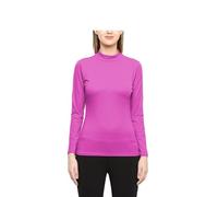 P&R DANCEWEAR LTD - New Ladies Turtle Neck Long Sleeved Stretch Plain Polo Top Womens Jumper - Casual Wear - Comfortable Fit - Light Weight - Roll Neck - T-Shirt - Winter Wear S-M Hot Pink