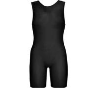 P&R DANCEWEAR LTD Round Neck One Piece Short Tank Bodysuit Tops, Sleeveless Bodycon Jumpsuit, Perfect for Yoga, Dance, Fitness, Gymnastics, Swimming Black 13 years