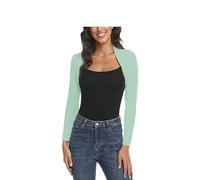 P&R DANCEWEAR LTD Women's Plain Bolero - Ruched Long Sleeve, Open Front, Cropped Cardigan Jacket | Stylish LookMint