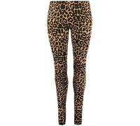 P&R DANCEWEAR LTD Workout Running Yoga Leggings for Women - Premium Soft Stretchy Full Length Yoga Pants for Kids Leopard 7-8 Years