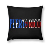 P.R. Island Flag Cozy Pillow Case Cover Plush