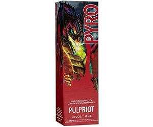 P.R. Pulp Riot Semi-Permanent Hair Color 4oz- Pyro, 4 Fl Oz (Pack of 1) #