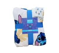 P&R:UK Stitch Plush Throw Blanket - Ultra-Soft, Cozy Fleece Material, 120cm x 150cm - Super soft Blanket Fleece Throw Perfect for Kids and Adults
