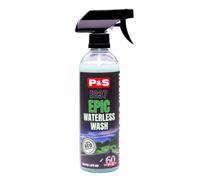 P&S Professional Detail Products - Epic Waterless Wash - Lubricants and Cleaning Agents Carefully Remove Soil Without Water; Polymer Gloss Intensifier; Safe on Paint, Metal, & Glass (1 Pint)