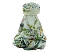 P&S Supersized Handloom Karimnagar SILK Scarf or Stole BIRD of PARADISE Pattern