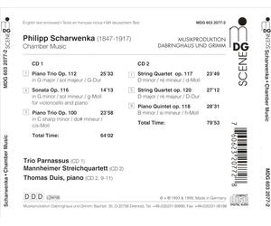P. SCHARWENKA - CHAMBER MUSIC (2 CD) NEW CD