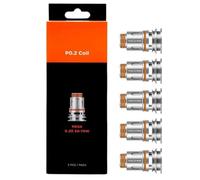 P Series Coils 60-70W- Nicotine Free - Compatible with Aegis Boost Pro, Obelisk 60 - No Nicotine (0.2ohm - Pack of 5)