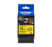 P-Touch Brother Black On Yellow Label Tape 18mm x 8m - TZEFX641