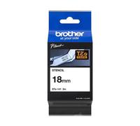 Brother Stencil Tape, Black, 18MMX3M