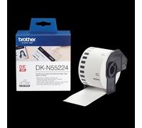 Brother Dkn55224 Paper 54Mm Non Adhesive Thick Paper Roll - Paper & Labels - Non Adhesive