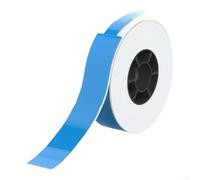 P-type Cable Labelling Labels Waterproof Tear-Resistant PVC Self-Adhesive for Thermal Printers HP6/HP6-C/HP2-S/HP1 Office Industrial Household Organisation 65 Pieces (Blue)