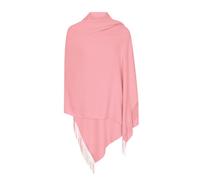 P&W Made in Italy (25+ Stunning Colours Available) Pashmina Shawl Wrap Stole Scarf for Women - Super Soft - Versatile - Ideal for Formal Occasions + Daytime Wardrobe - The #1 Gift - Dusky Pink Blush