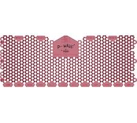P-Wave 6 Pack Trough Urinal Screen Splash Mats, Large Size Fits All Types Of Trough Urinals, Deodoriser & Odour Neutraliser, Long Lasting, Anti-Splash Mats with Slanted Bristle, Spiced Apple