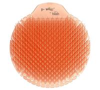 P-Wave Urinal Mats Scented, 5 Pack, Urinal Blocks Splash Mats, Fits Most Urinals & Waterless, Long Lasting 30 Day Odour Neutraliser Deodorizer, Anti-Splash Guard Slanted Bristle, Slant6, Mango