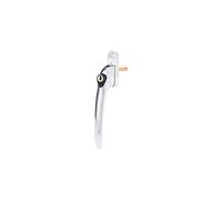 P-YWHLCK40N-PC Universal Window Handles, fits Right or Left Handed windows, 40mm spindle, Lockable, Visi Packed, suitable for PVCu windows, Polished