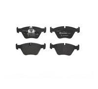 P06065 Front Brake Pad Set 4x Pads Prepared For Wear Indicator Braking By Brembo