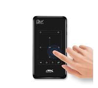 P09 DLP Projector, 1080P 4K Supported 2000 Lumens Portable Projector, Android 9.0 WiFi Bluetooth Mini Projector for TV Stick, Android (RAM:2G ROM: 16G)