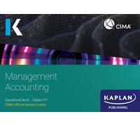 P1 MANAGEMENT ACCOUNTING - REVISION CARDS