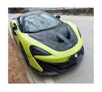 P1 Real Carbon Fiber Car Front Engine Hood Vent Cover Compatible For Mclaren 540C 570S 570GT 600LT 2015 2016 2017 2018 2019(Double Carbon)