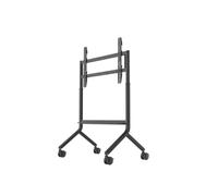 P100G Professional Mobile Stand for 65"-90" Interactive Screens and TVs - Heavy Duty TV Cart for Multimedia Screens