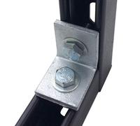 P1026-90 Degree Right Angle 1x1 Hole - Stainless Steel x 10 Quantity