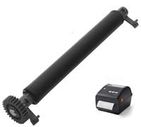 P1080383-413 Platen Roller (Including Gear Parts) for Zebra ZD420D ZD620D Thermal Label Barcode Mobile Portable Printer 203dpi 300dpi