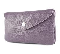 - P11 - Italian leather ladies wallet medium, color: pastel purple