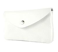 - P11 - Italian leather ladies wallet medium, color: white