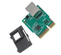 P1112640-015 Kit Upgrade Ethernet Module, Ethernet Module Kit for Zebra ZD421 Series 203dpi 300dpi, Upgrade Part Compatible with ZD421T ZD421D Thermal Printers, PCB Board Green Black