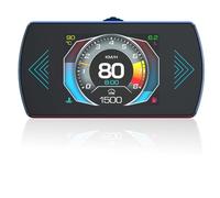 P12 5.8 TFT OBD2 Hud Head Up Display Digital Car Speed Projector On-Board Computer OBD2 Speedometer Windshield Projetor