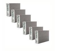 P120 Grit Sanding Block 6 Pcs | Course Sanding Sponge | Wet And Dry With Grit 120 | Dual-use Abrasive Pads Washable And Reusable & Rust Removal Sanding Block For Wood, Paint Walls and Metal