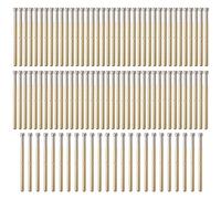 P125 - H Spring Test Probe, Industrial Testing Contact Pin, 9 Claws Brass Probe with 2mm Diameter, High Elasticity and Long Life for Precision Testing Equipment, Includes 100Pcs Re