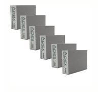 P150 Grit Sanding Block Pack of 6 Pcs | Course Sanding Sponge | Wet And Dry Sanding Block | Dual-use Abrasive Pads Washable And Reusable & Rust Removal Sanding Pads For Wood, Paint `Walls and Metal