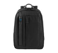 Small size- computer backpack with iPad® - male - Piquadro - Backpacks - Blue - ONE SIZE - Bags ONE SIZE